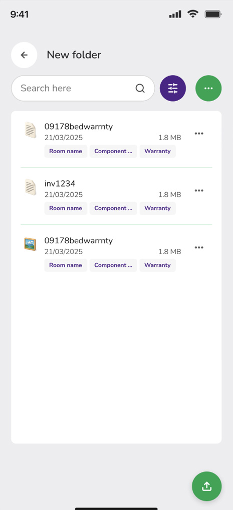Overzicht documenten